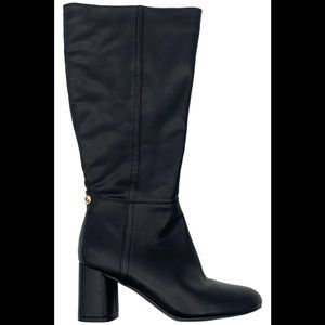 Naturalizer Women's Loving Leather Wide Calf Tall-Shaft Boots Black - Wide